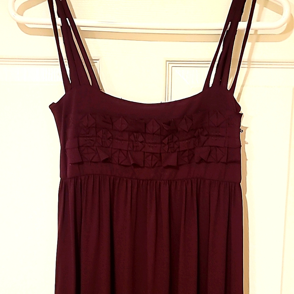 Max Studio maroon XS maxi dress